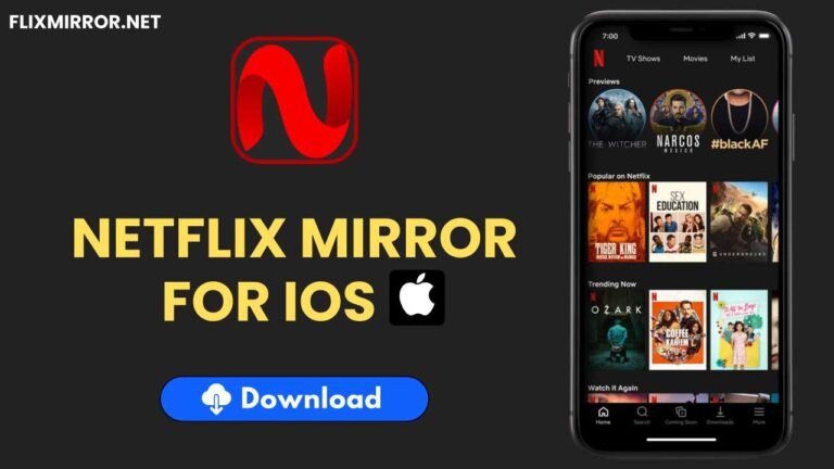 Netflix Mirror App For iOS