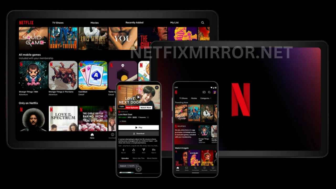 Netflix Mirror For PC